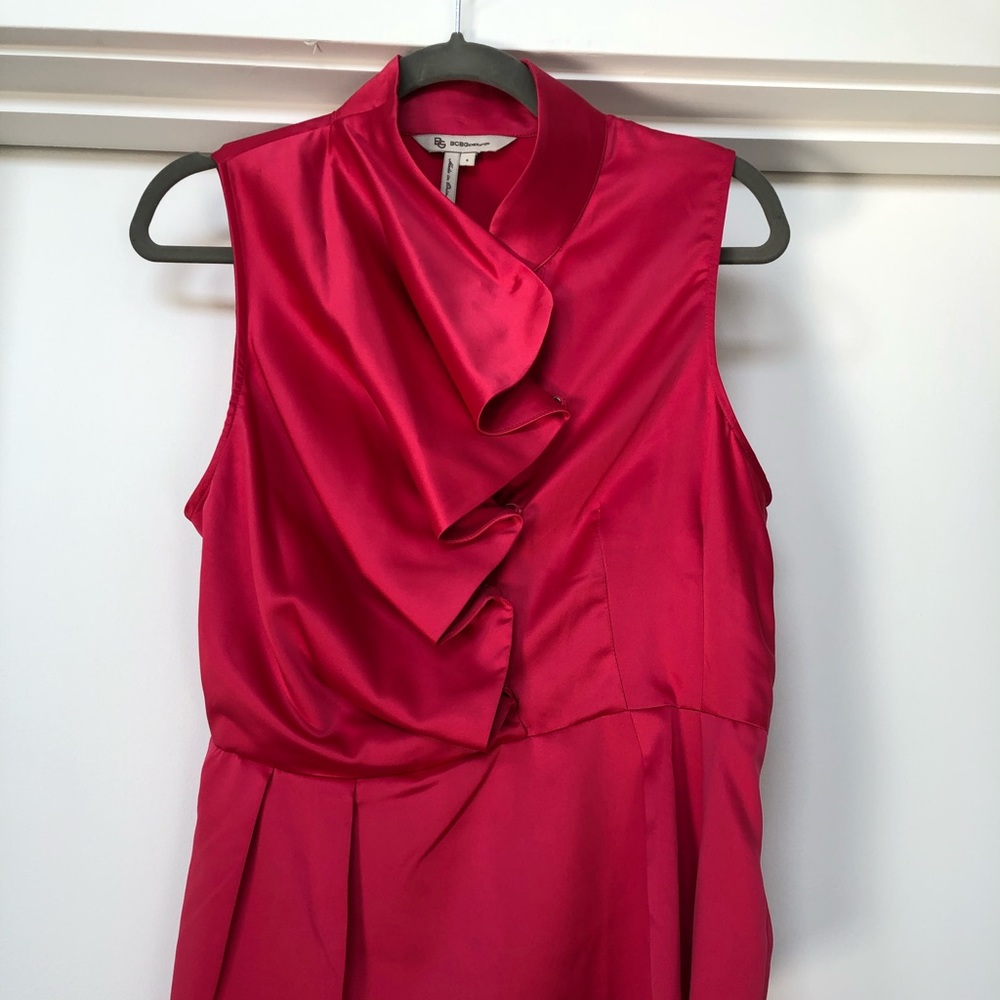 BCBGenergation Pink Sleeveless Blouse